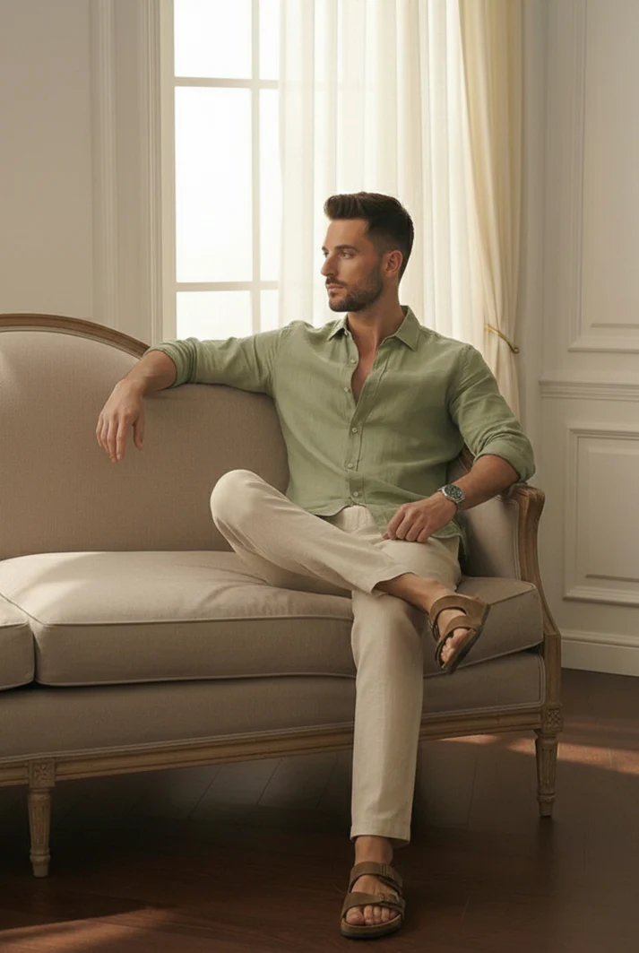 Old Money Classic Combo (Olive & Beige) thumb 2