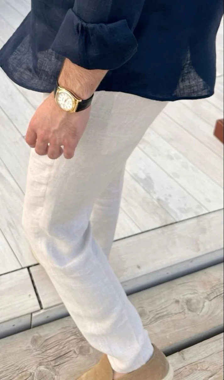 Old Money Classic Shirt (Navy) thumb 2